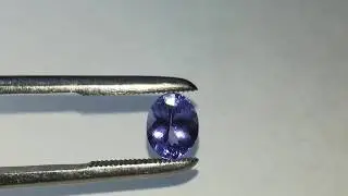 Танзанит натуральный 1.91Ct   8.90 x 6.85 x 4.55 MM