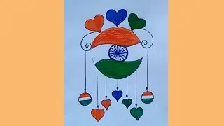 Republic day drawing  easy | 26 January Drawing |Independence Day Drawing | Republic Day Poster 