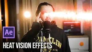 cara membuat efek laser di mata seperti Superman (Heat Vision) | tutorial Indonesia