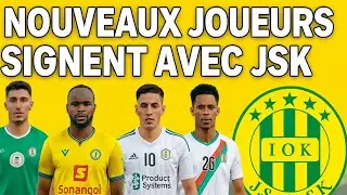 الدولي السوداني عامر يونس يوقع في شبيبة القبائل رفقة معوش و تيكسيرا و بولقابول nouveaux joueurs JSK 