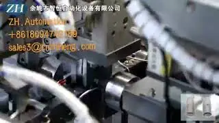 ZH 54 Automatic Zinc Shell Edge Milling And Tapping Machine Line Good Security