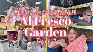 Get Your Garden Summer Ready 🌿 | DIY Outdoor Decor, Waterproof Cushions & Hanging Centrepiece