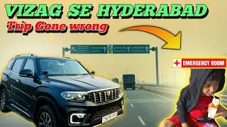 Vizag Se Hyderabad Aate Waqt Kya Hua?😨| Vizag Trip Gone Wrong | Sleepless Night & Medical Emergency!