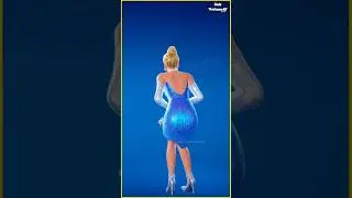 Fortnite It's Go Time Emote Cat Holloway Skin Silver Screen Style Thicc 🍑😜