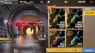 Free Fire Blueprint Spin || @trgofficials Free Fire Royal Flash MP40 Blueprint Spin 🔥