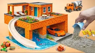 Rebuilding a Luxury Mini Villa with Koi PondAfter the Devastating Storm!&lrm;⁨@Mrjcbtractor⁩&nbsp;  