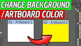 How To Change Background Color In Illustrator 2026 (Very Easy)