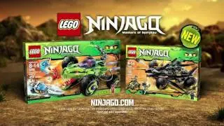 LEGO&reg; Ninjago Cole's Tread Assault and Fangpyre Truck Ambush