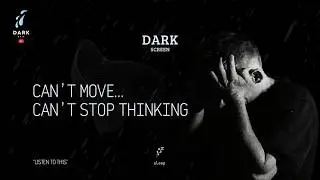 SOFT to Moderate Rain & Clear Water Drops  | Dark Screen for Sleep, Relax & Focus