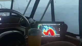 45 knot sustained winds with gusts of up to 57.