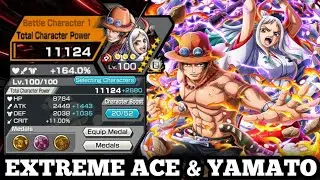 EXTREME ACE & YAMATO GAMEPLAY | ONE PIECE BOUNTY RUSH | OPBR