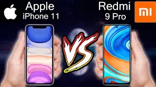 Apple iPhone 11 vs Redmi Note 9 Pro #iPhone11