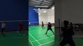 mending pegang raket, dari pada pegang omongan #badmintinkediri #badmintonindonesia