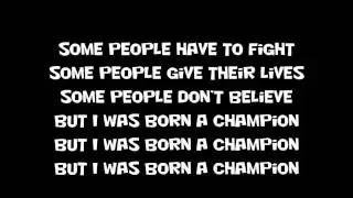 Chris Brown ft Chipmunk - Champion lyrics