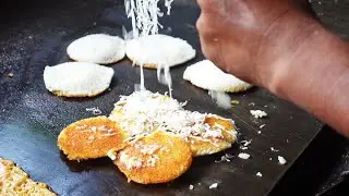 Rs 90 Garlic Cheese Idli | Butter Idli | Tava Fry Idli | Poplur Rambharose Bhandar Bhattad Ki Idly