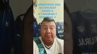 Empate ag&oacute;nico #antiguaybarbuda #bermuda #eliminatorias2026 #concacaf