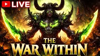 🔴Blood Elf Devourer Demon Hunter Dungeon Leveling 🔥 | WoW The War Within LIVE