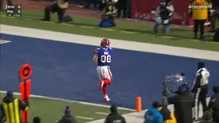 Trubisky drops a dime to Knox for a Buffalo TD