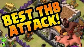 GOHO IS THE BEST TH8 ATTACK! - GoHo Strategy Breakdown - Clash of Clans - How to TH8 GoHo!