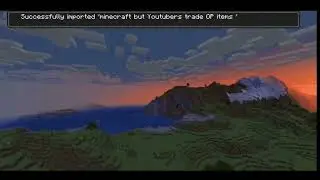 Minecraft but youtubers trade op items mod download in Minecraft pe 1.18