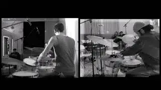 Adrian Avendaño - Chacal del Tamborazo - Improvised Drums at Chill X Studios - Vancouver, BC