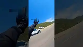 Pickup Truck Catches Fire! 😨 Credit: @masface6
