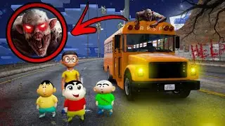 SHINCHAN HORROR Camping Night  😱😨