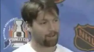 Roy stanley cup rings in his ears 