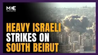 Two Israeli air strikes pummel Beirut's southern suburbs