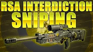 BO3 RSA Interdiction Quickscoping & Sniping (New Sniper)