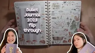 bullet journal 2023 beginner setup flip through and walk through hehe