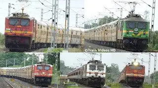 New ERA Begins in NANDED Division | Powerful ELECTRIC vs DIESEL Trains | Indian Railways