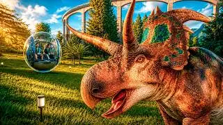 Novo Cercado com Passeio de Girosfera! | Jurassic World Evolution 3 - Ep.08