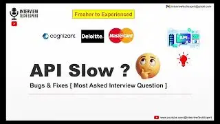 ⚡ Why Is API Slow? | 🚀 Most Awaited Video | Backend Interview Q&A