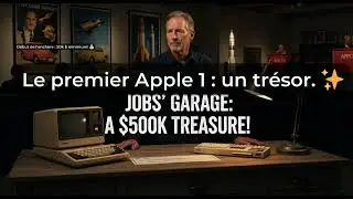 Steve Jobs' Garage : Un R&ecirc;ve de Collectionneur 🍎💰  Tja, imaginez : un garage, un peu &agrave; l'abandon,...