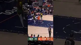 Ezi Magbegor Swatted it like a fly! #wnba #seattlestorm #ezimagbegor #highlights #nba