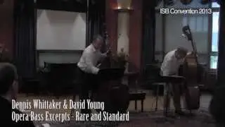 David Young & Dennis Whittaker: Opera Bass Excerpts Rare and Standard