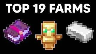 TOP 19 BEST Minecraft Farms in 1.21+