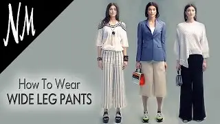 How to Wear Wide Leg Palazzo Pants | Outfit Ideas from Neiman Marcus