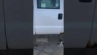 2008 Ford F-250 6.4 Diesel with 400k Miles and 400lbs of rust at Auto Parts City (Jan2022)