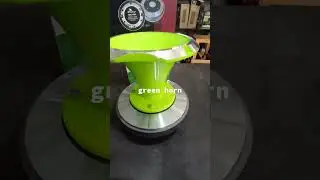 Green Horn with HDC 1000 #viral #amplifier #automobile #massive#massivehorn