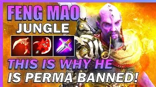 This OP BUILD is why Feng Mao is PERMA BAN in RANKED! - Predecessor Jungle Gameplay