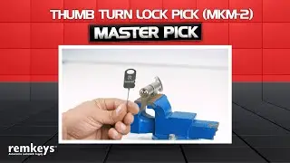 Thumb Turn Lock Pick (MKM-2) / How to use? - Remkeys