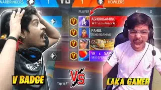 V BADGE YOUTUBER ON CS RANKED😱 HE SHOWS ME EMOTE👿