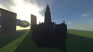 Minecraft Ganon's Castle Timelapse [] LEGENDARY BUILD