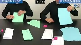 Flux continu ou par lot ?   (one piece flow vs batch)