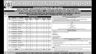Civil Engineer Jobs in Communication and Works Department Punjab December 2023 PPSC Online Apply