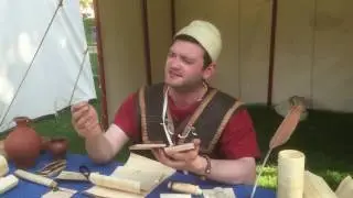 A Scribe at the Eboracum Roman Festival 2016