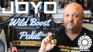 Педаль Joyo JF-302 Wild Boost | Серия Ironman | Лучше, чем овердрайв?