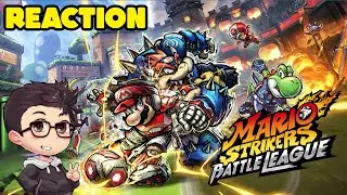 KITA REACTS: Mario Strikers Battle League Showcase